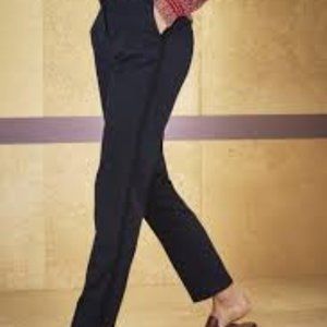 Court & Rowe Knightly Satin Tuxedo Stripe Pants